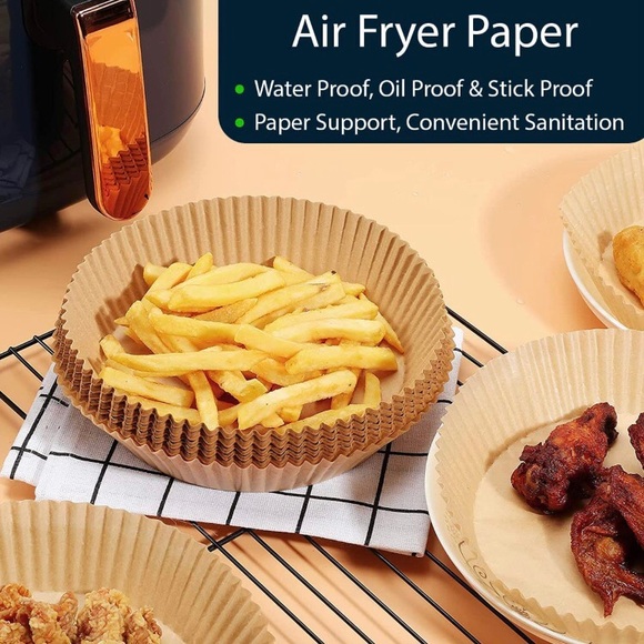 500pcs-  Air Fryer Disposable Paper Liner - 10 Qty/10 Sets - Picture 8 of 11